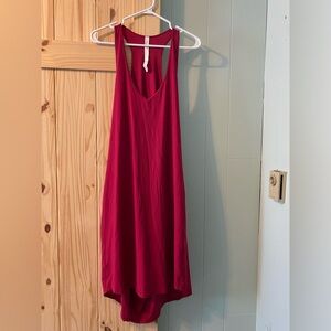 Ruby Red Lululemon Rejuvenate Dress Size 12